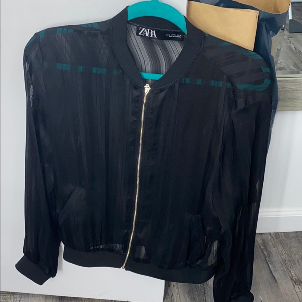 Zara Sheer Top